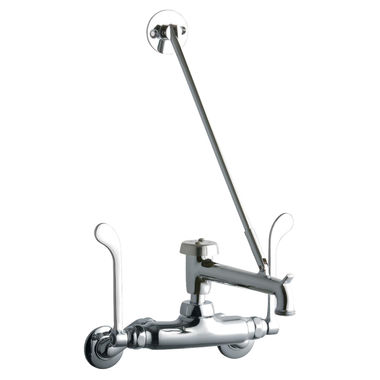 Click here to see Elkay LK945BP07T6T Elkay LK945BP07T6T Wall Mount Commercial Faucet.