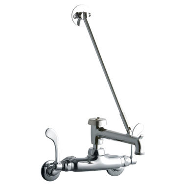 Click here to see Elkay LK945BP07T4T Elkay LK945BP07T4T Wall Mount Commercial Faucet.