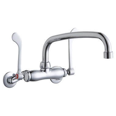 Click here to see Elkay LK945AT10T6T Elkay LK945AT10T6T  Commercial Wall-Mounted Faucet
