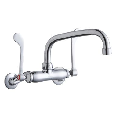 Click here to see Elkay LK945AT08T6T Elkay LK945AT08T6T  Commercial Wall-Mounted Faucet