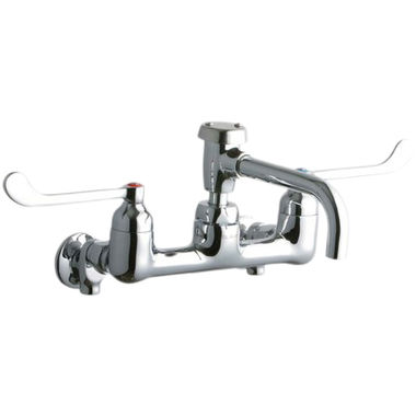 Click here to see Elkay LK940VS07T6S Elkay LK940VS07T6S  Wall-Mounted Commercial Faucet