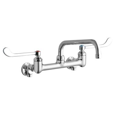 Click here to see Elkay LK940TS08T6S Elkay LK940TS08T6S  Wall-Mounted Commercial Faucet