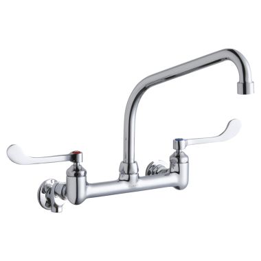Click here to see Elkay LK940HA10T6S Elkay LK940HA10T6S  Wall-Mounted Commercial Faucet