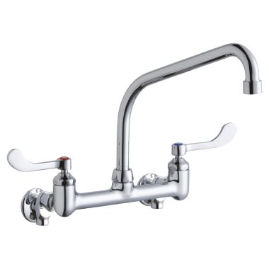 Click here to see Elkay LK940HA10T4S Elkay LK940HA10T4S  Wall-Mounted Commercial Faucet