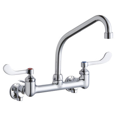 Click here to see Elkay LK940HA08T4S Elkay LK940HA08T4S Wall Mount Commercial Faucet.