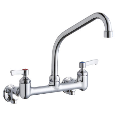 Click here to see Elkay LK940HA08L2S Elkay LK940HA08L2S Wall Mount Commercial Faucet.