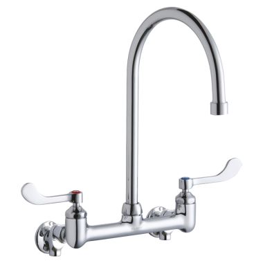 Click here to see Elkay LK940GN08T4S Elkay LK940GN08T4S  Wall-Mounted Commercial Faucet