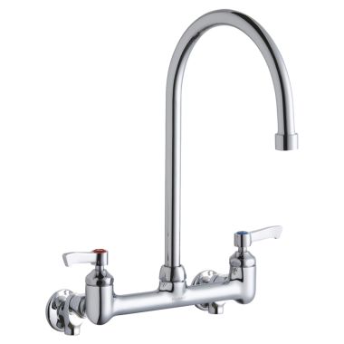 Click here to see Elkay LK940GN08L2S Elkay LK940GN08L2S  Wall-Mounted Commercial Faucet
