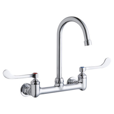Click here to see Elkay LK940GN05T6H Elkay LK940GN05T6H  Wall-Mounted Commercial Faucet