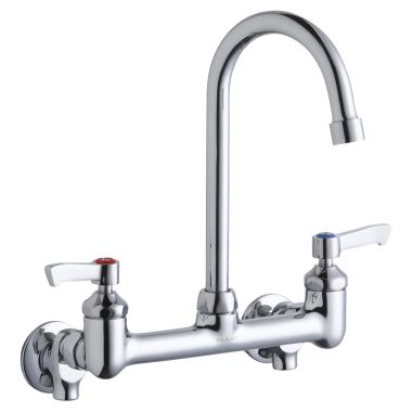 Click here to see Elkay LK940GN05L2S Elkay LK940GN05L2S  Wall-Mounted Commercial Faucet