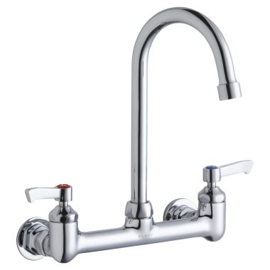 Click here to see Elkay LK940GN05L2H Elkay LK940GN05L2H  Wall-Mounted Commercial Faucet