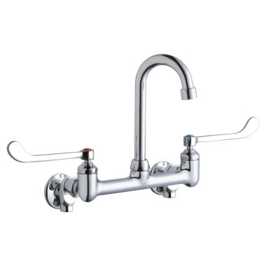 Click here to see Elkay LK940GN04T6S Elkay LK940GN04T6S  Wall-Mounted Commercial Faucet