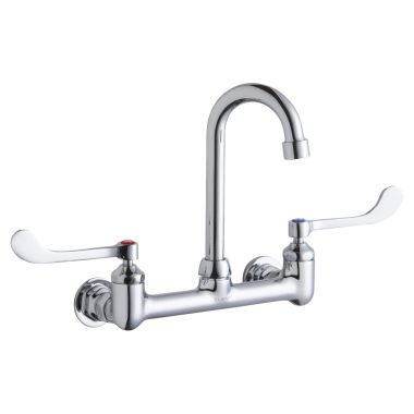 Click here to see Elkay LK940GN04T6H Elkay LK940GN04T6H  Wall-Mounted Commercial Faucet