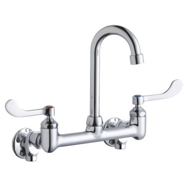 Click here to see Elkay LK940GN04T4S Elkay LK940GN04T4S  Wall-Mounted Commercial Faucet