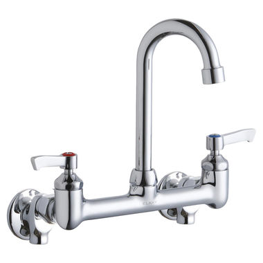 Click here to see Elkay LK940GN04L2S Elkay LK940GN04L2S  Wall-Mounted Commercial Faucet