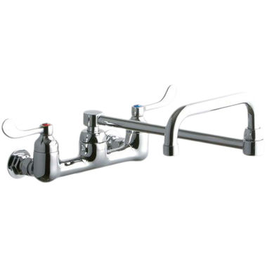 Click here to see Elkay LK940DS20T4H Elkay LK940DS20T4H  Wall-Mounted Commercial Faucet