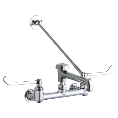 Click here to see Elkay LK940BP07T6H Elkay LK940BP07T6H  Wall-Mounted Commercial Faucet