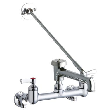 Click here to see Elkay LK940BP07L2S Elkay LK940BP07L2S  Wall-Mounted Commercial Faucet