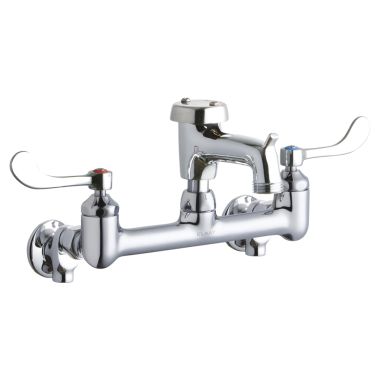 Click here to see Elkay LK940BP03T4S Elkay LK940BP03T4S  Wall-Mounted Commercial Faucet