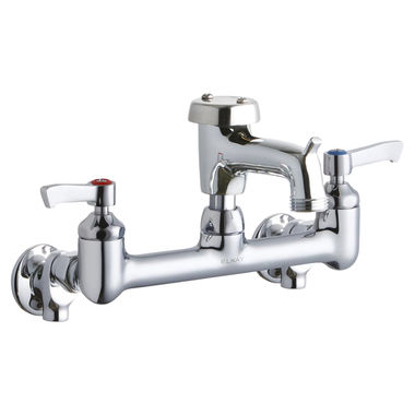 Click here to see Elkay LK940BP03L2S Elkay LK940BP03L2S  Wall-Mounted Commercial Faucet