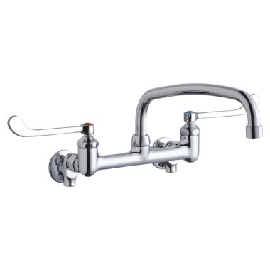 Click here to see Elkay LK940AT12T6S Elkay LK940AT12T6S  Wall-Mounted Commercial Faucet