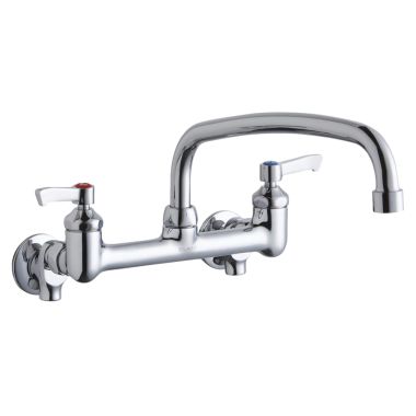 Click here to see Elkay LK940AT12L2S Elkay LK940AT12L2S Foodservice Centerset Wall Mount Faucet - Chrome