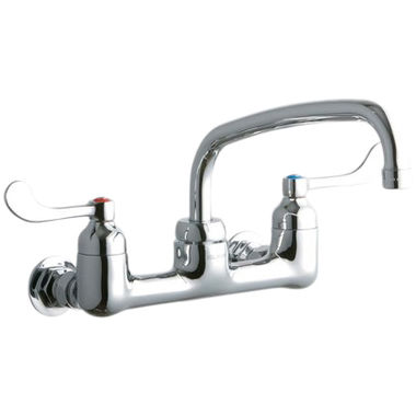 Click here to see Elkay LK940AT10T4H Elkay LK940AT10T4H  Wall-Mounted Commercial Faucet