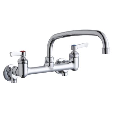 Click here to see Elkay LK940AT10L2S Elkay LK940AT10L2S  Wall-Mounted Commercial Faucet