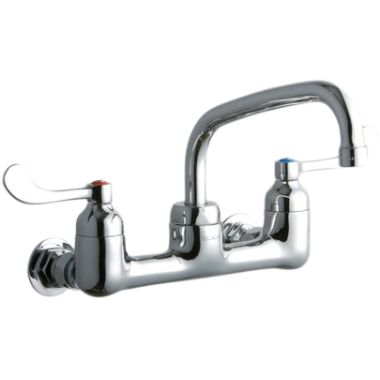 Click here to see Elkay LK940AT08T4H Elkay LK940AT08T4H Wall-Mounted Commercial Faucet