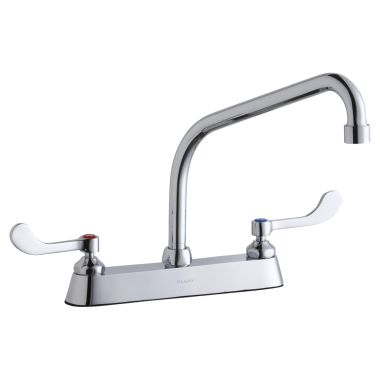 Click here to see Elkay LK810HA10T4 Elkay LK810HA10T4  Commercial Deck-Mounted Faucet