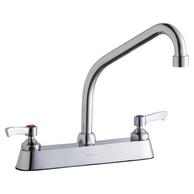 Click here to see Elkay LK810HA08L2 Elkay LK810HA08L2  Commercial Deck-Mounted Faucet