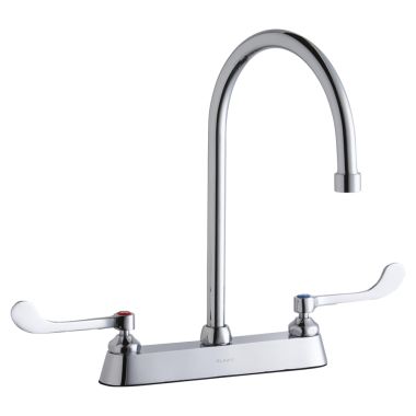Click here to see Elkay LK810GN08T6 Elkay LK810GN08T6  Commercial Deck-Mounted Faucet