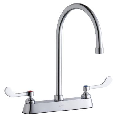 Click here to see Elkay LK810GN08T4 Elkay LK810GN08T4  Commercial Deck-Mounted Faucet