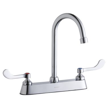Click here to see Elkay LK810GN05T4 Elkay LK810GN05T4  Commercial Deck-Mounted Faucet