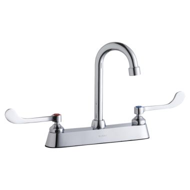 Click here to see Elkay LK810GN04T6 Elkay LK810GN04T6  Commercial Deck-Mounted Faucet
