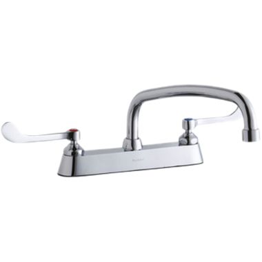 Click here to see Elkay LK810AT12T6 Elkay LK810AT12T6  Commercial Deck-Mounted Faucet