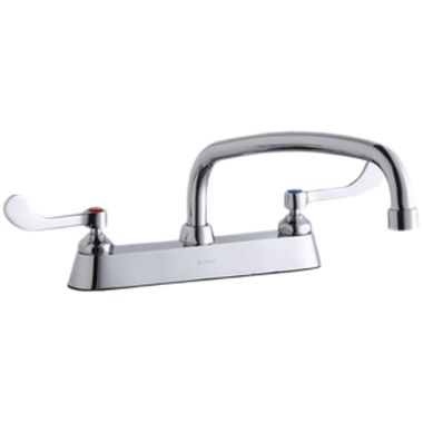 Click here to see Elkay LK810AT12T4 Elkay LK810AT12T4  Commercial Deck-Mounted Faucet