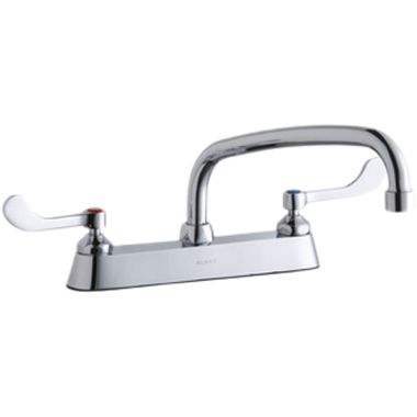 Click here to see Elkay LK810AT10T4 Elkay LK810AT10T4  Commercial Deck-Mounted Faucet