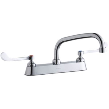 Click here to see Elkay LK810AT08T6 Elkay LK810AT08T6  Commercial Deck-Mounted Faucet