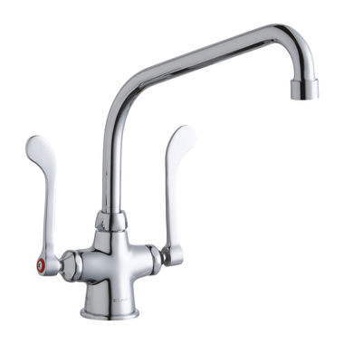 Click here to see Elkay LK500HA10T6 Elkay LK500HA10T6 Deck Mount 1Hole, High Arc 10 Inch Spout, 1
