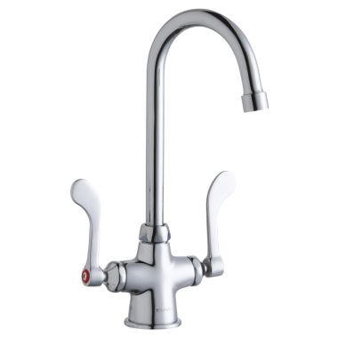 Click here to see Elkay LK500GN05T4 Elkay LK500GN05T4 Single Hole with Concealed Deck Faucet - Chrome