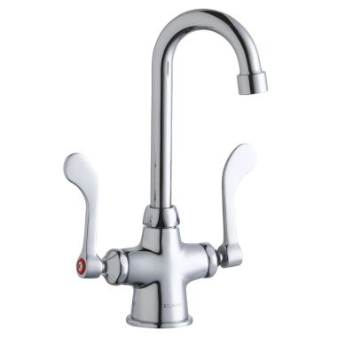 Click here to see Elkay LK500GN04T4 Elkay LK500GN04T4 Single Hole with Concealed Deck Faucet - Chrome
