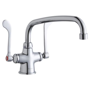 Click here to see Elkay LK500AT10T6 Elkay LK500AT10T6  Concealed Deck-Mounted Commercial Faucet