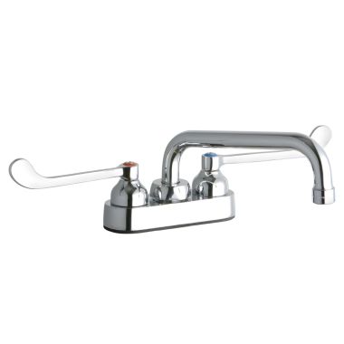 Click here to see Elkay LK406TS08T6 Elkay LK406TS08T6  Deck-Mounted Commercial Faucet