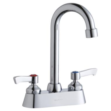 Click here to see Elkay LK406GN04L2 Elkay LK406GN04L2 Centerset with Exposed Deck Faucet - Chrome