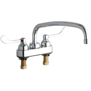 Click here to see Elkay LK406AT12T4 Elkay LK406AT12T4  Deck-Mounted Commercial Faucet
