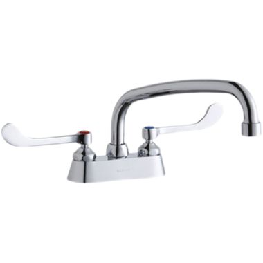 Click here to see Elkay LK406AT10T6 Elkay LK406AT10T6  Deck-Mounted Commercial Faucet