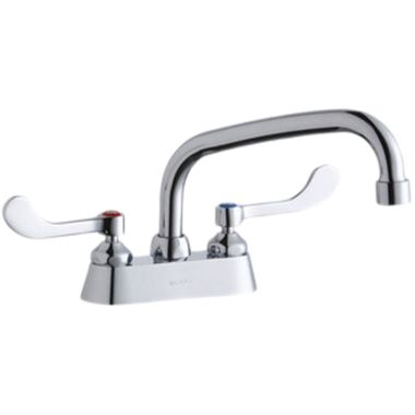 Click here to see Elkay LK406AT08T4 Elkay LK406AT08T4  Deck-Mounted Commercial Faucet