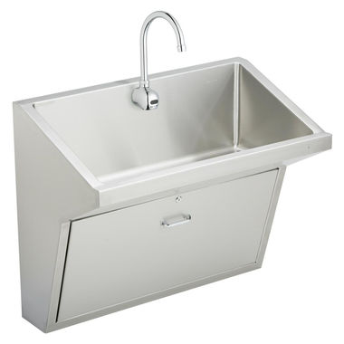 Click here to see Elkay EWSFAD13620SACC Elkay EWSFAD13620SACC Rectangular Shape Single Bowl Scrub Sink Package