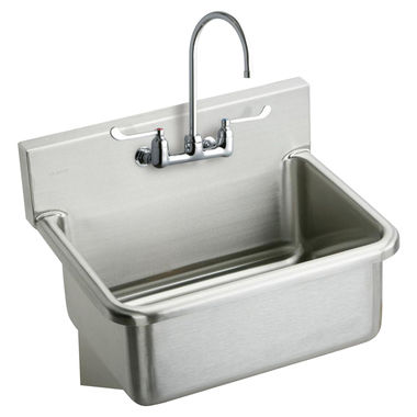 Click here to see Elkay EWS3120W6C Elkay EWS3120W6C Scrub-Up Stainless Steel Single Bowl Sink Package
